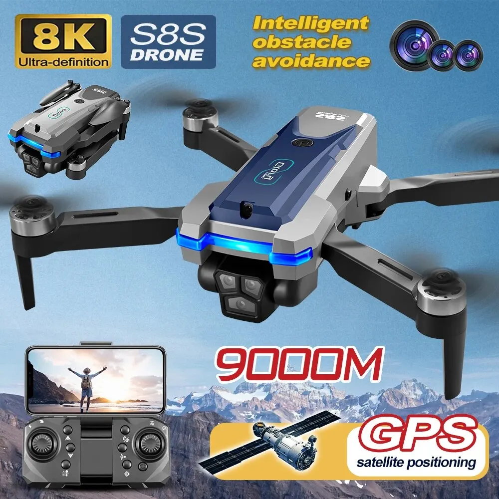 Drone Racing Camera - S8S GPS Drone 5G Wifi 8K