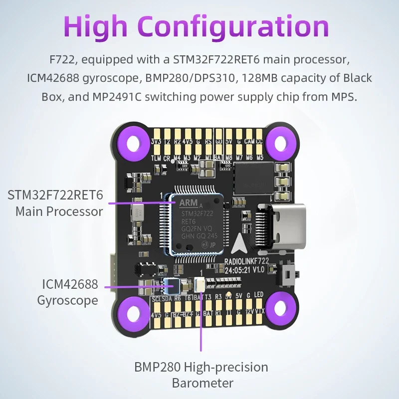 Zestaw kontrolera lotu RoRusRa – Betaflight Fc F7 recenzja i cena