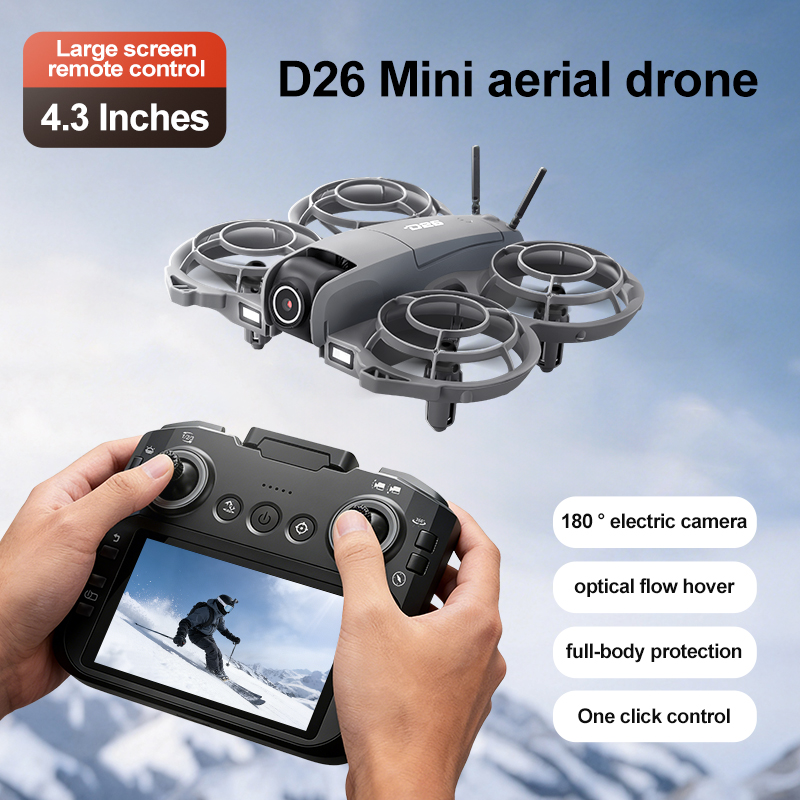 Dron D26 4K Aerial HD 180 °    – Drone Racing Camera recenzja i cena