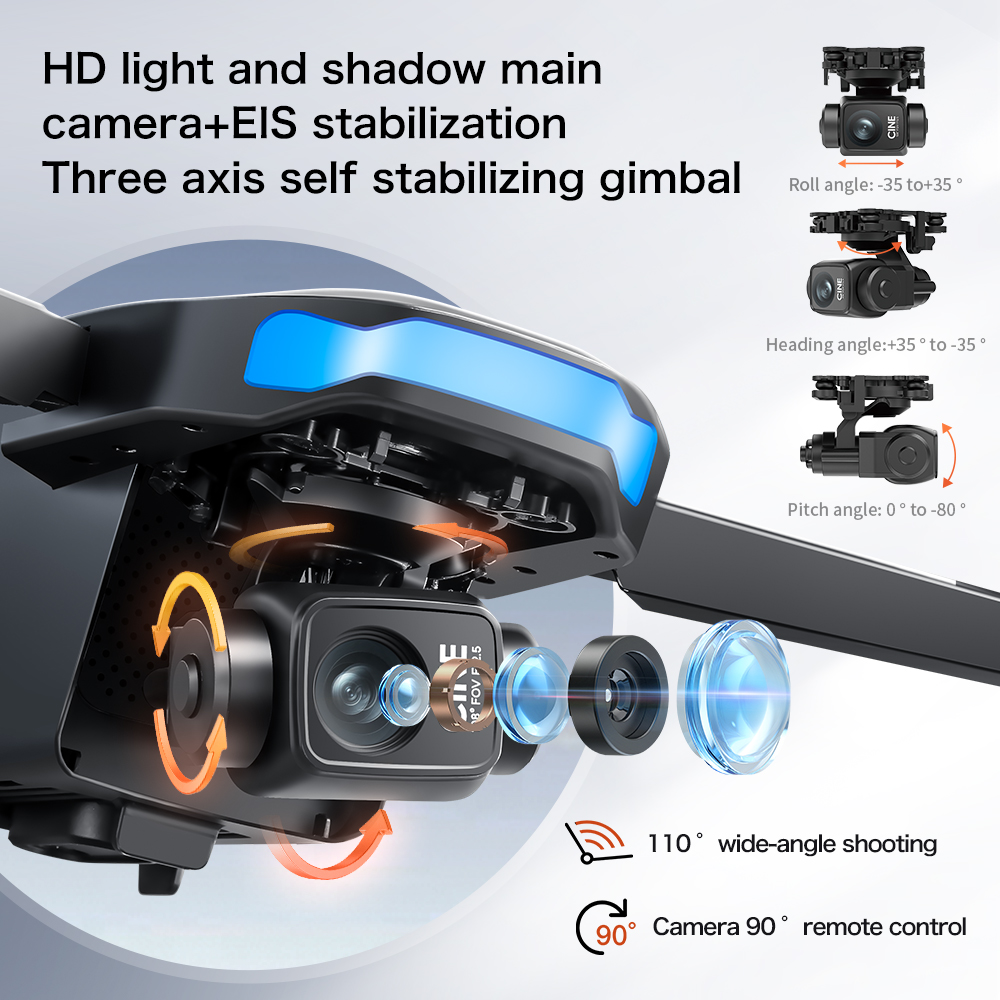 Nowy dron S-X1 MAX GPS 8K Prof – Drone Racing Camera recenzja i cena